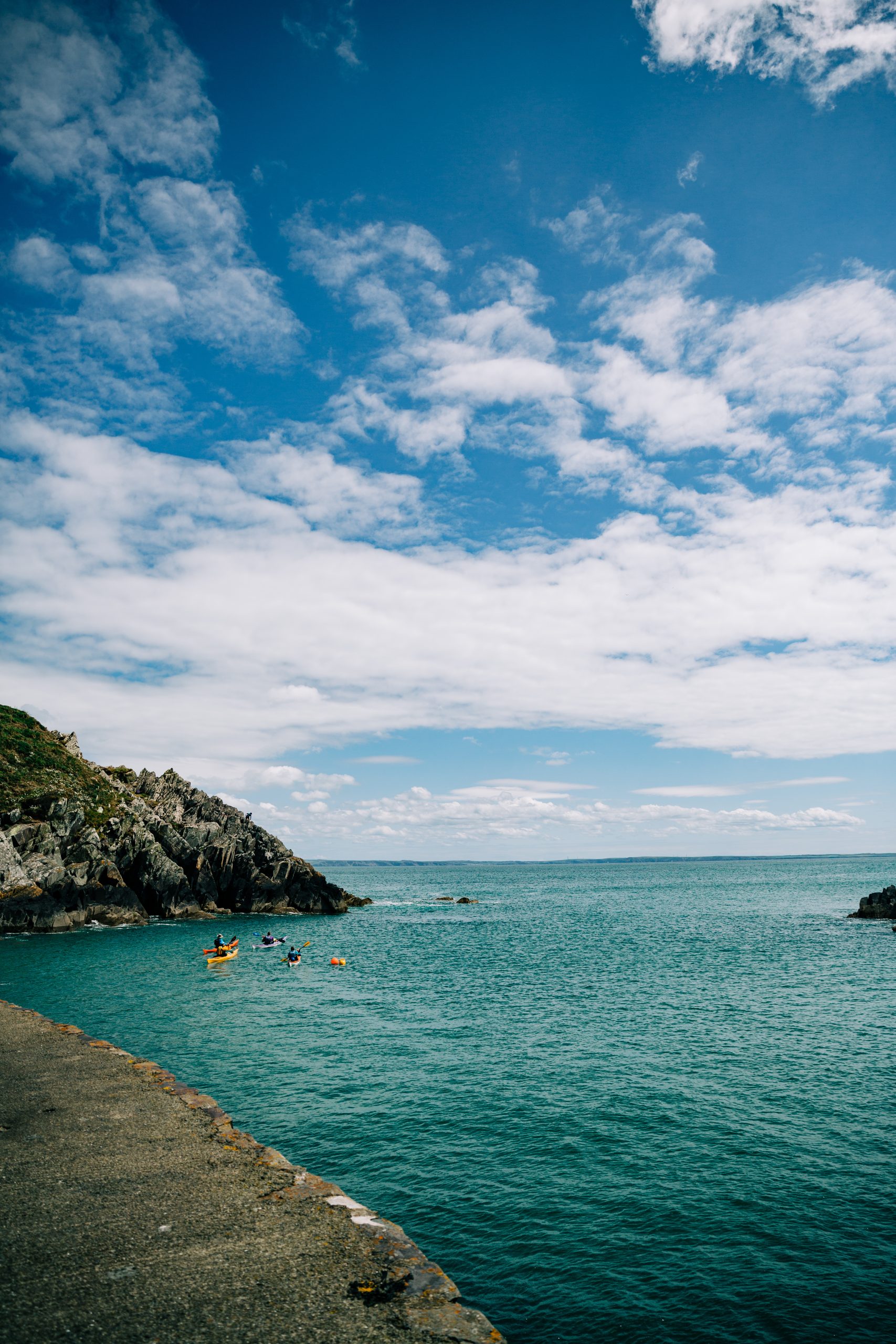 Kayaking in Pembrokeshire