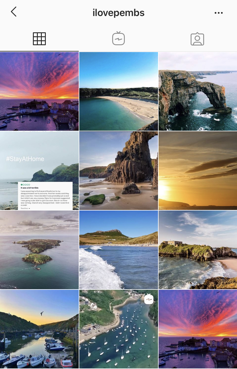 I Love Pembs Instagram Feed