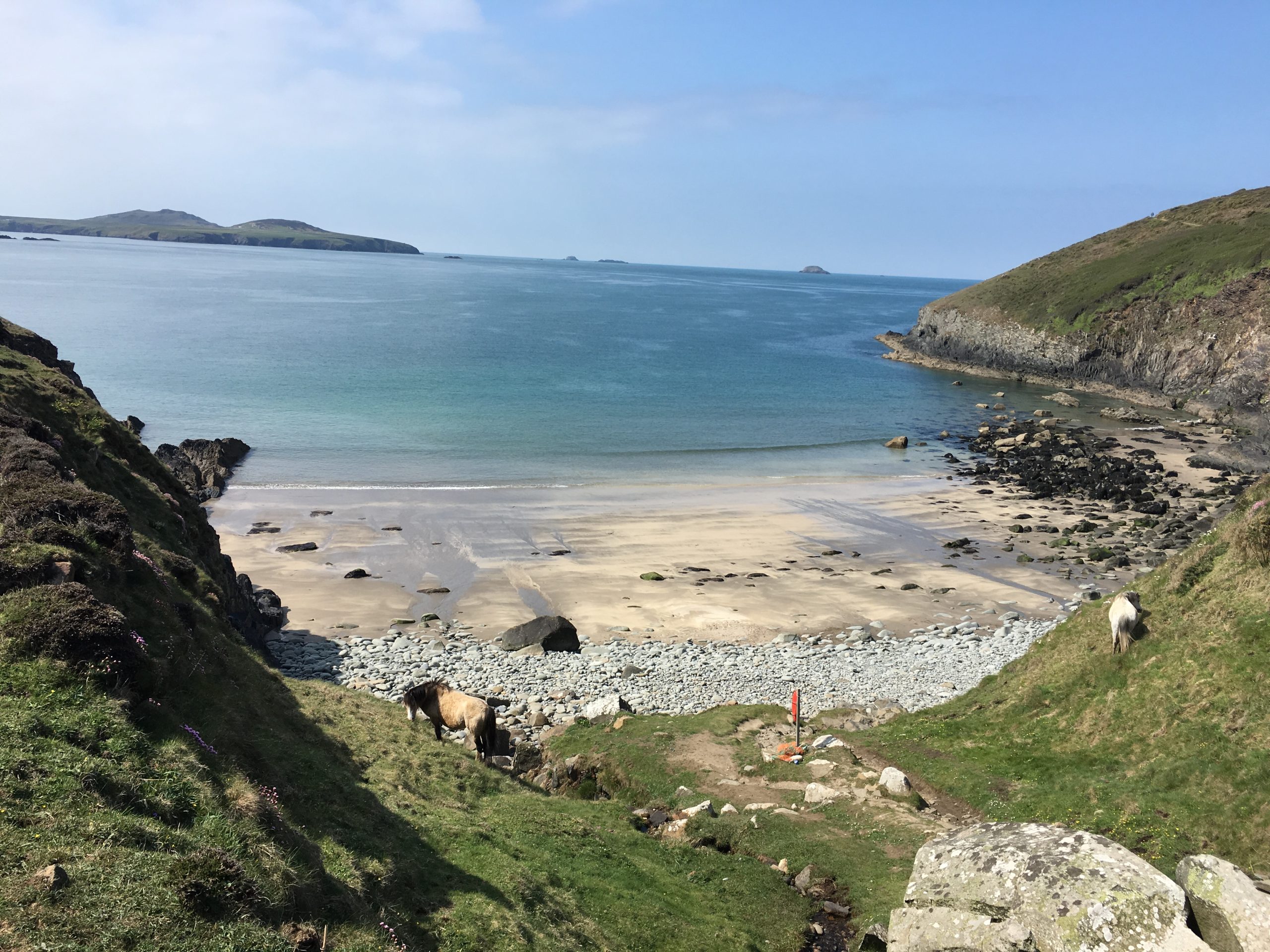 Porthmelgan, nr. Whitesands - St Davids Peninsula