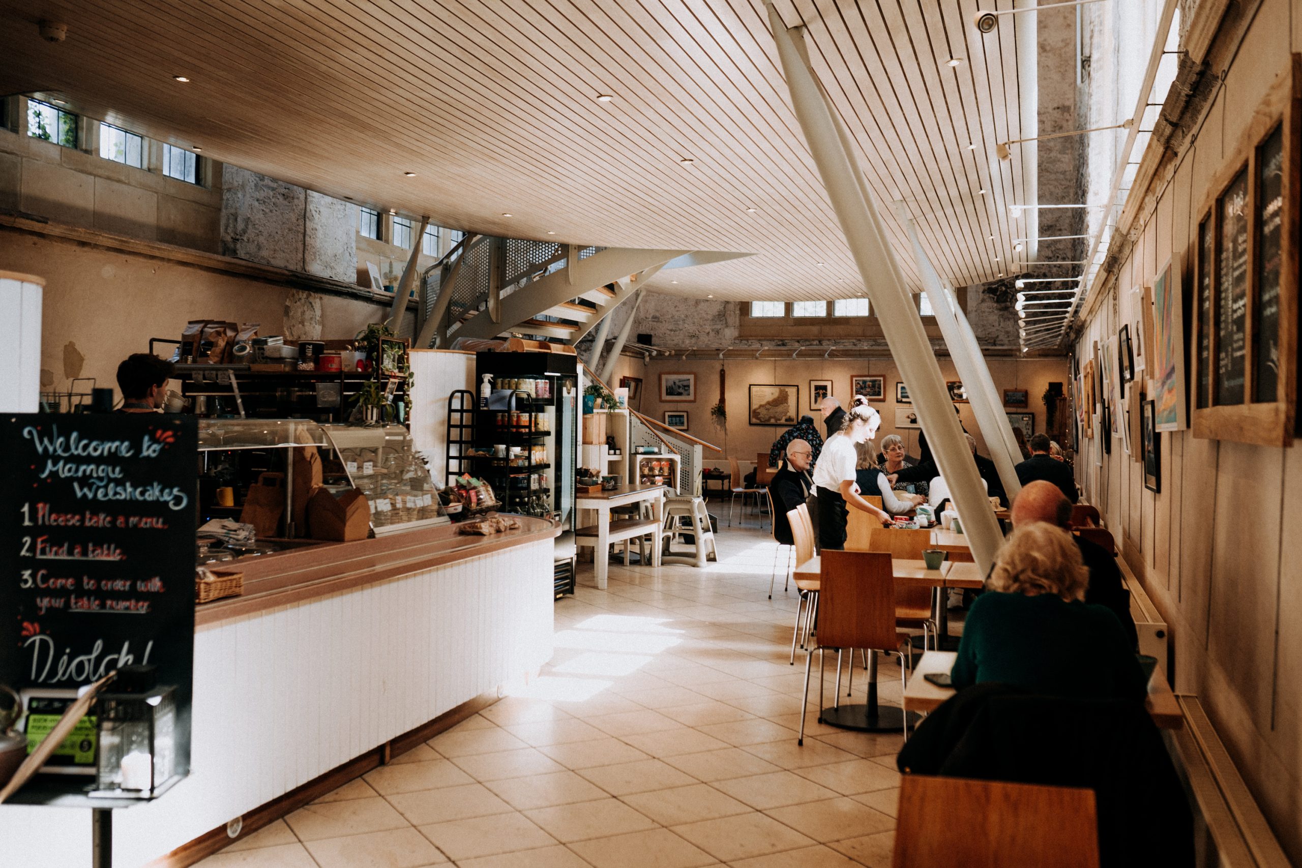 MamGu's delicious melt-in-the-mouth homemade Welsh Cakes are now in the Refectory in St Davids Cathedral.