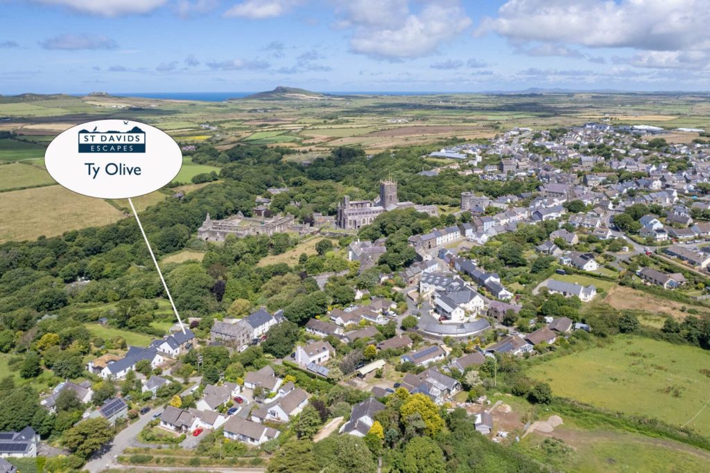 Bwthyn Olive St Davids Location