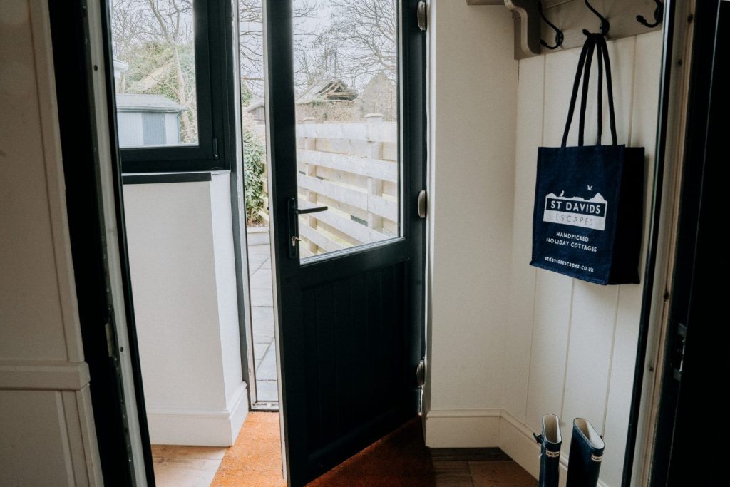 Secret Retreat St Davids Garden Entrance