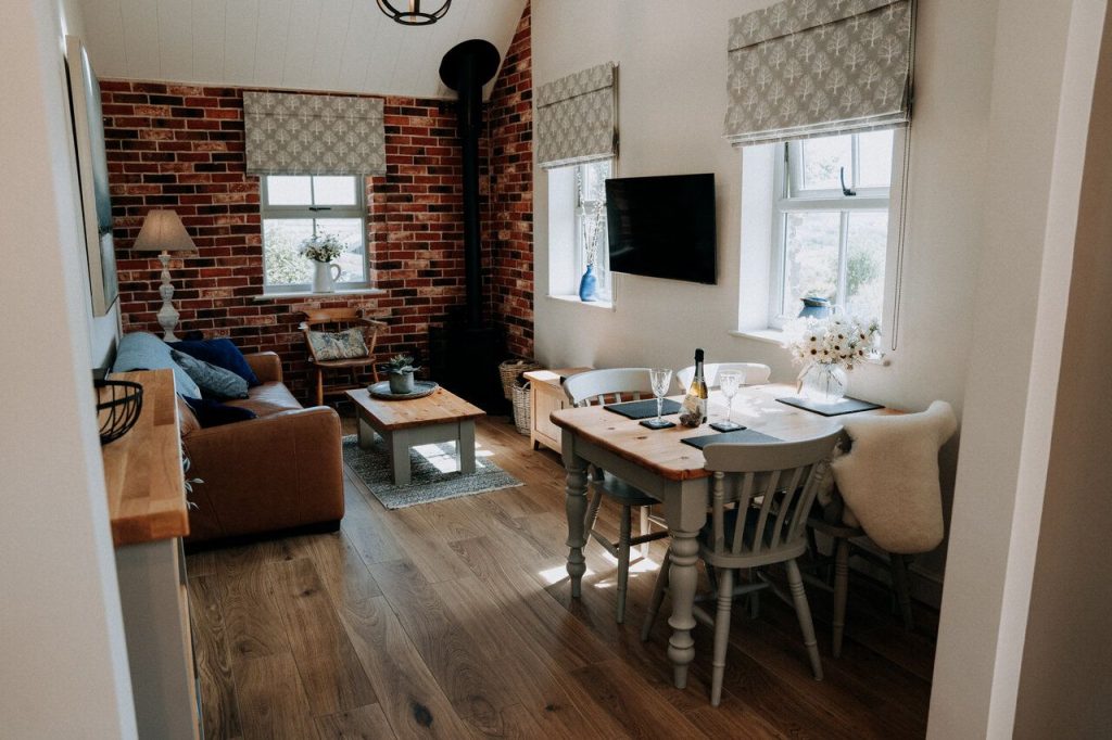 Hideaway St Davids Living Room And Dining Area