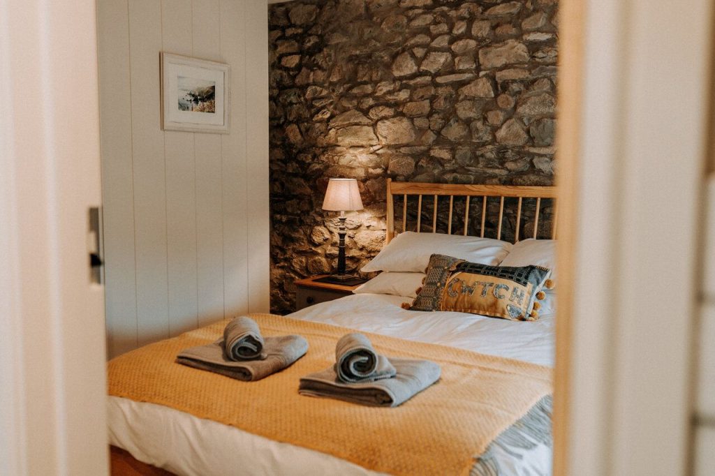 Farmhouse Retreat St Davids Kingsize Bedroom Rear Facing 3