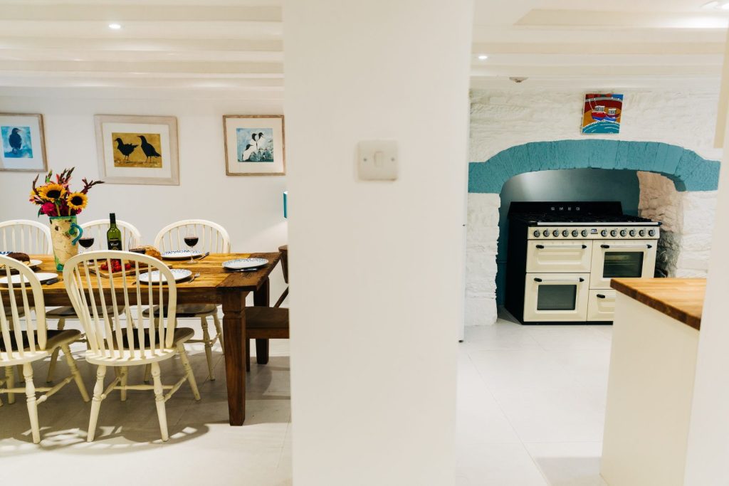 Captains House St Davids Dining Area