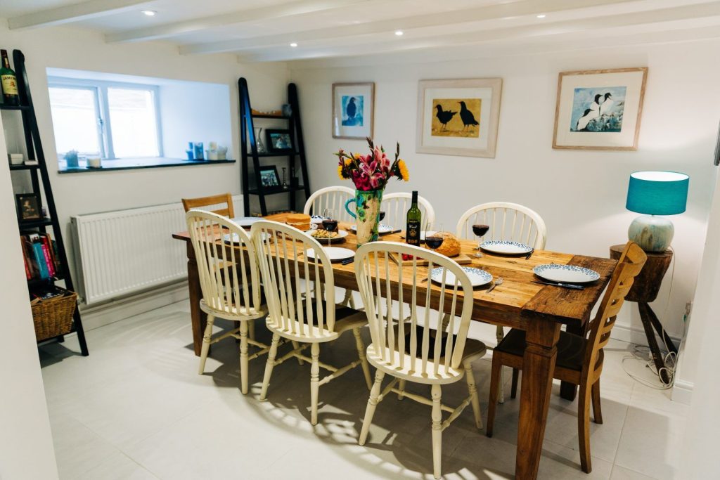 Captains House St Davids Dining Table 2