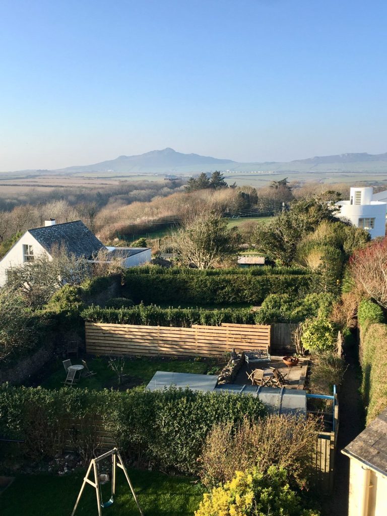 Captains House St Davids Garden View