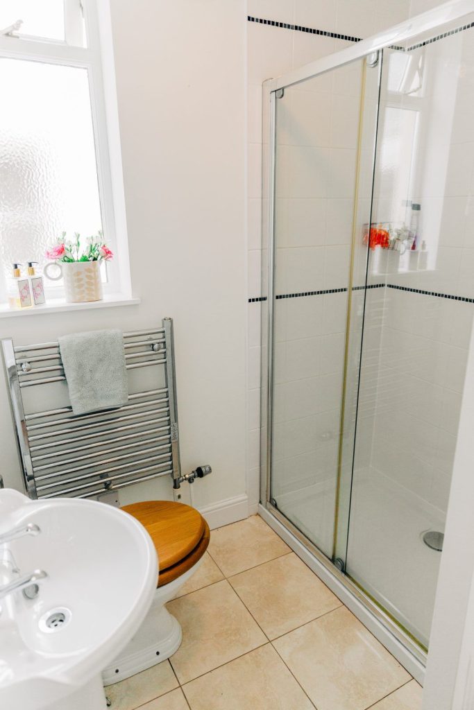 Captains House St Davids Shower Room