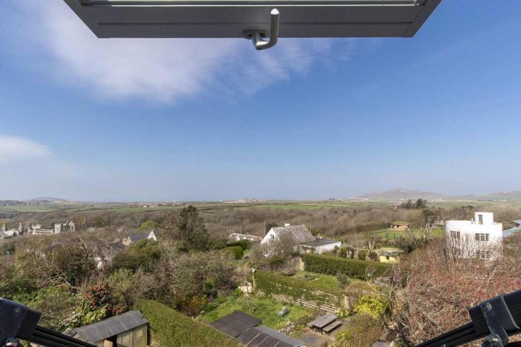 Coastguards House St Davids Master Bedroom Views