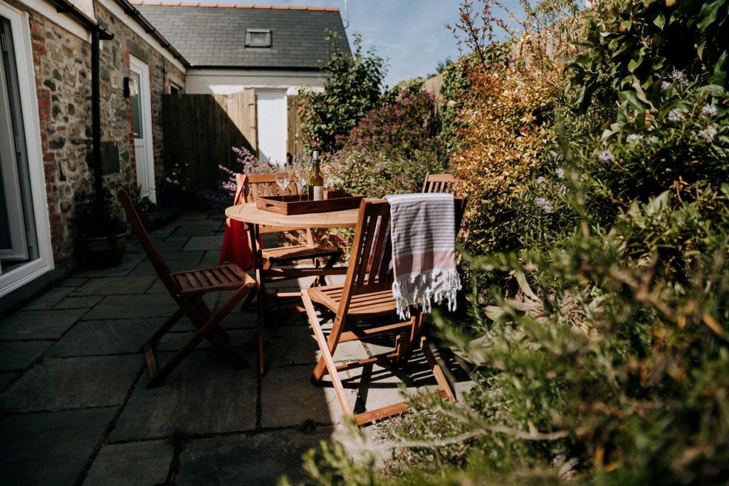 Dairy Cottage St Davids Patio 4