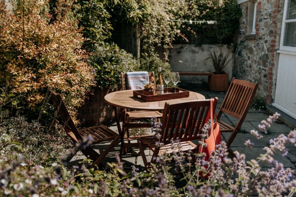 Dairy Cottage St Davids Patio 3