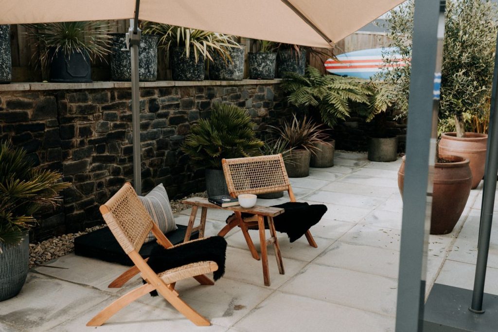 Galwad  Y Mor St Davids Patio 8