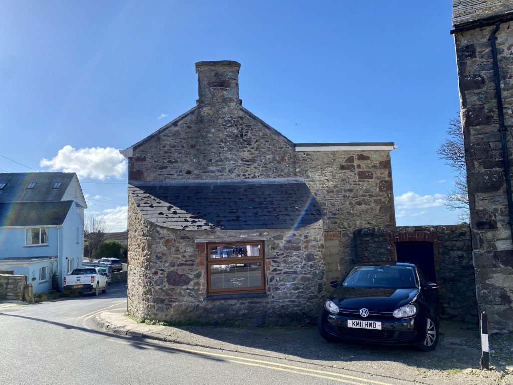 Golden House St Davids Side Exterior