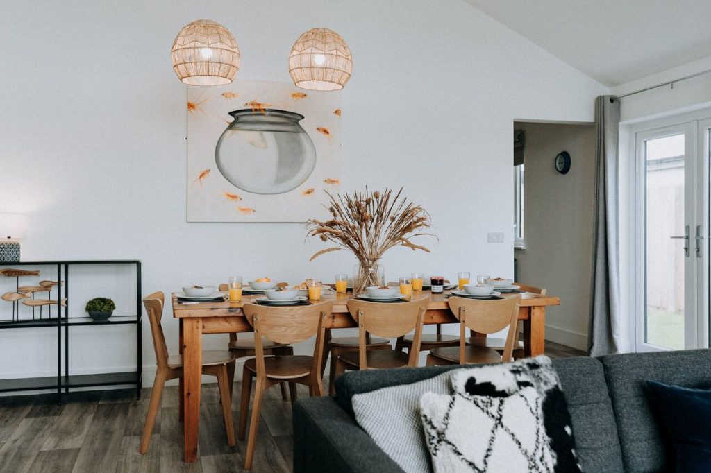 Golwg Llidi St Davids Dining Area