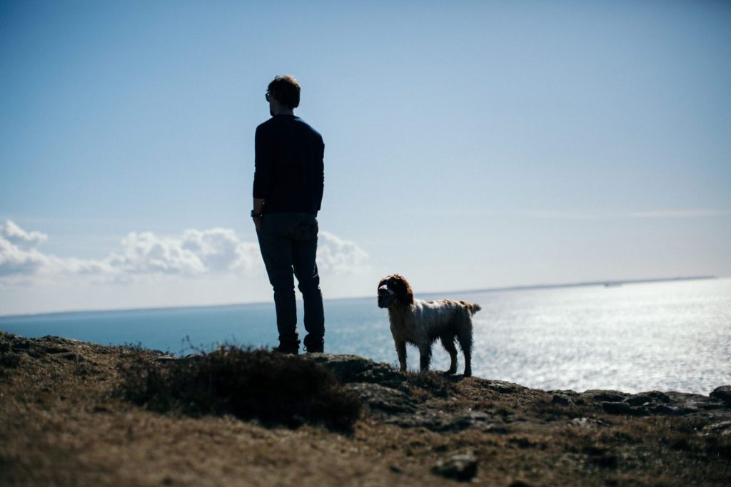 Ysgol Fach St Davids Man And Dog 
