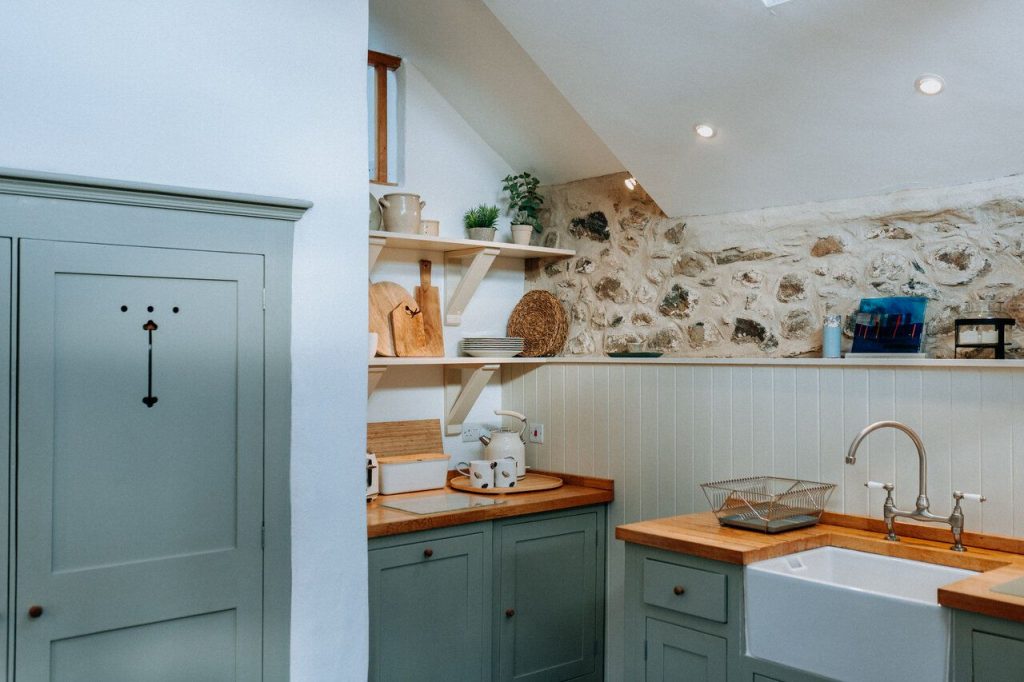 Yr Ydlan Aberiddy Kitchen 2