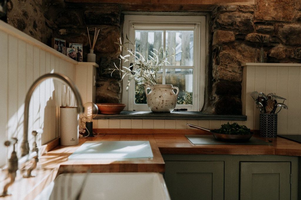 Yr Ydlan Aberiddy Kitchen 3 