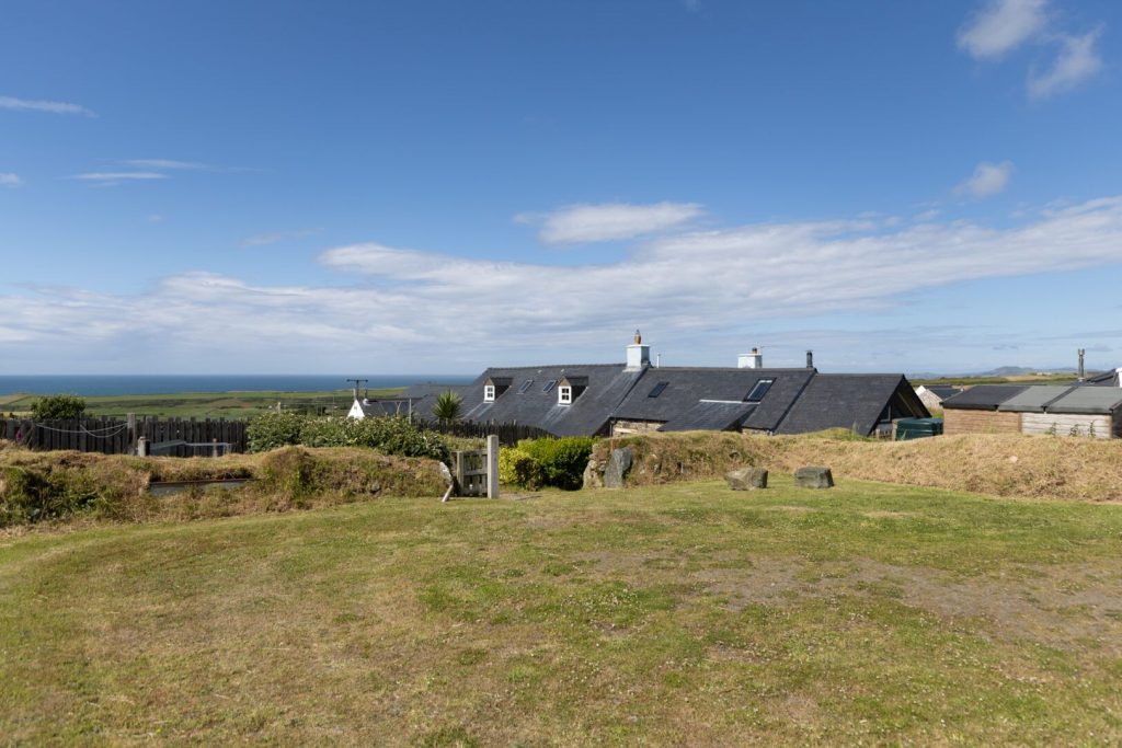 Yr Ydlan Aberiddy Rooftop View 