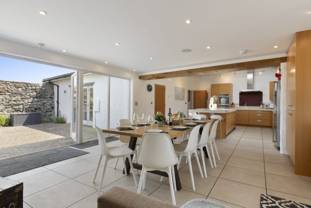 Joyful House Abereiddy Kitchen Diner