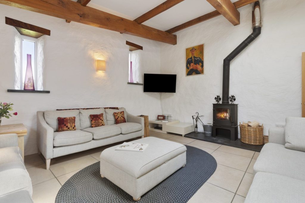 Joyful House Abereiddy Living Room 3