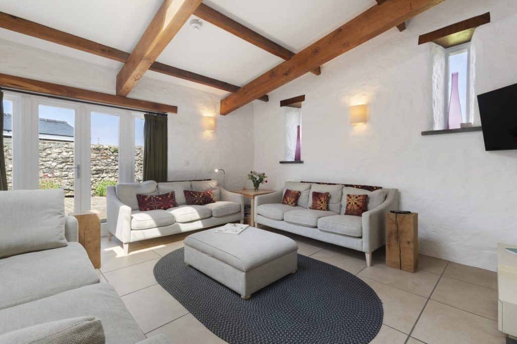 Joyful House Abereiddy Living Room