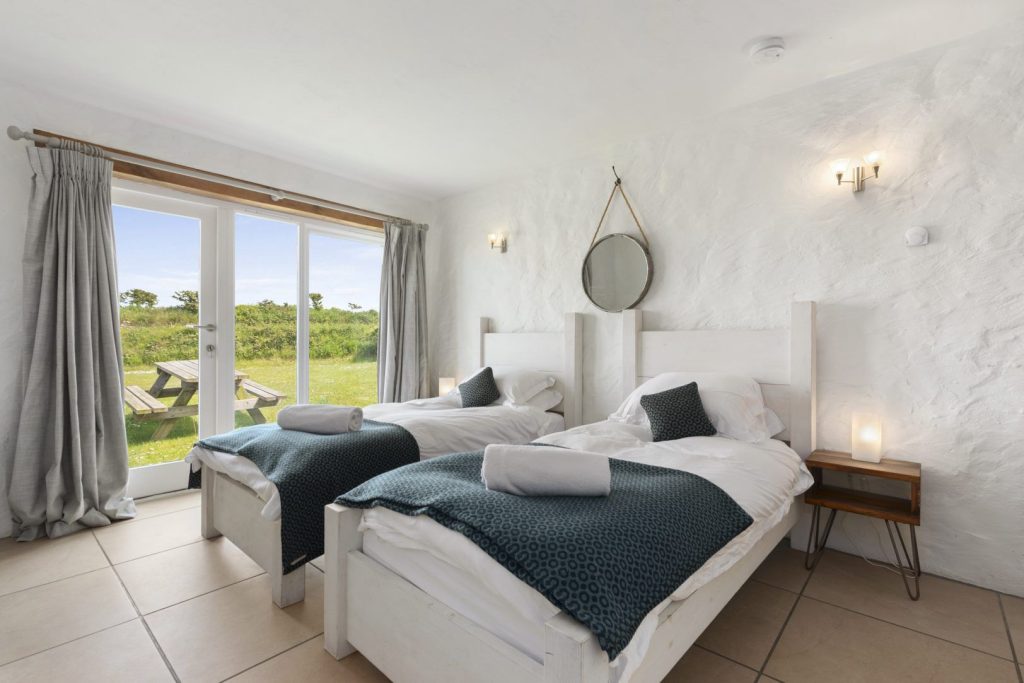 Joyful House Abereiddy Twin Bedroom
