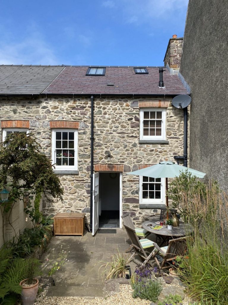 Nun Street Cottage St Davids Rear Exterior 2