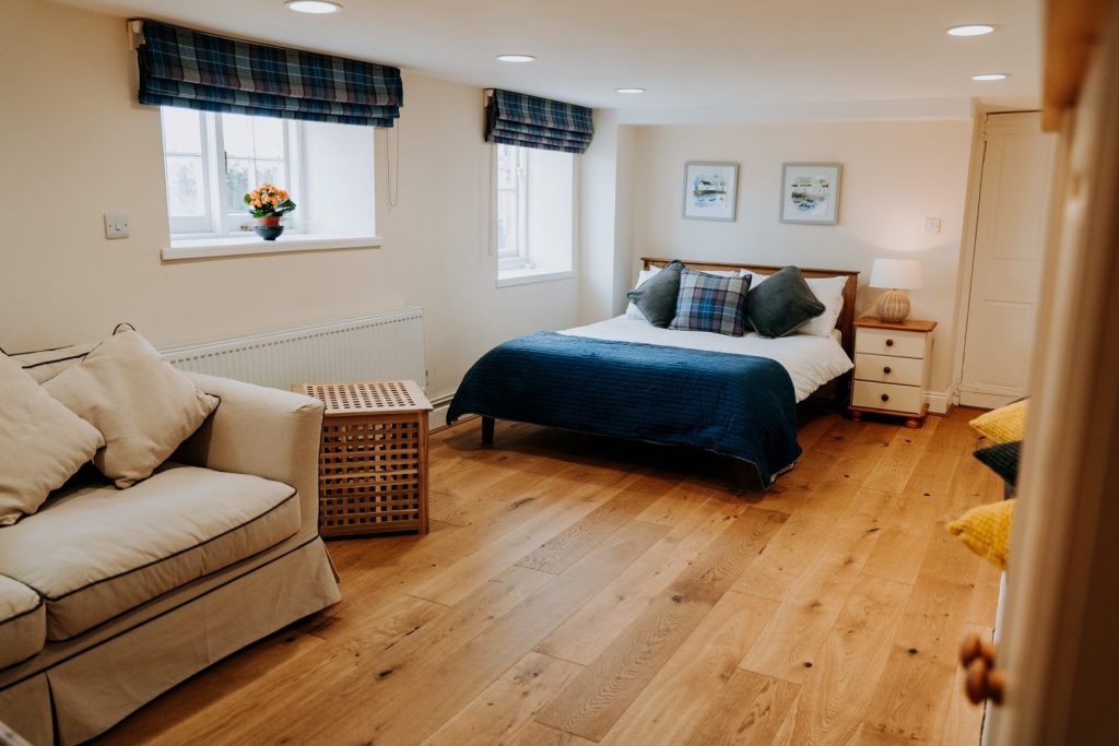 Penlan Farmhouse St Davids Down Stairs Bedroom