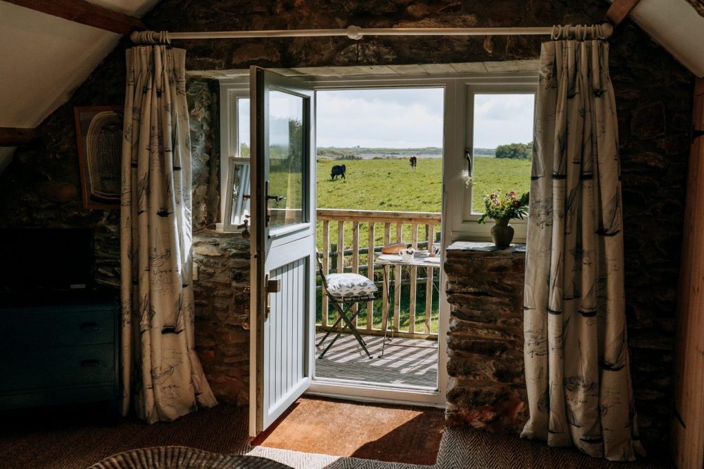 Rhodiad Mill St Davids Balcony Views