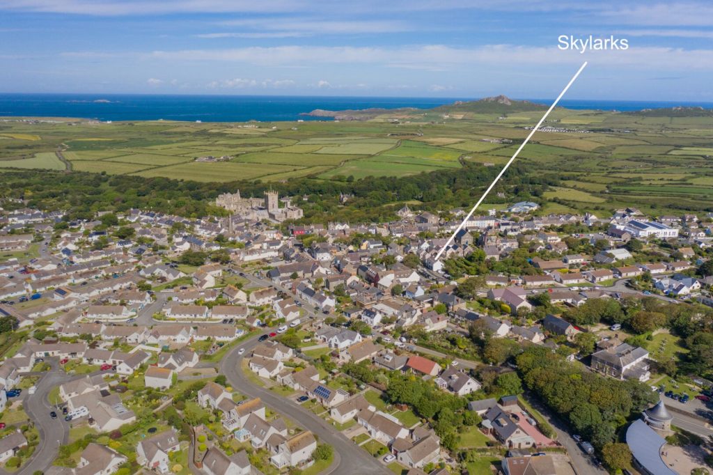 Skylarks St Davids Location