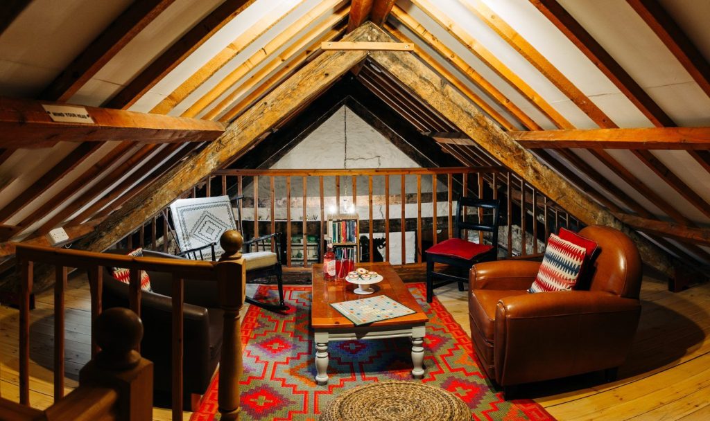 The Old Grove Bakery St Davids Twin Bedroom Balcony 2