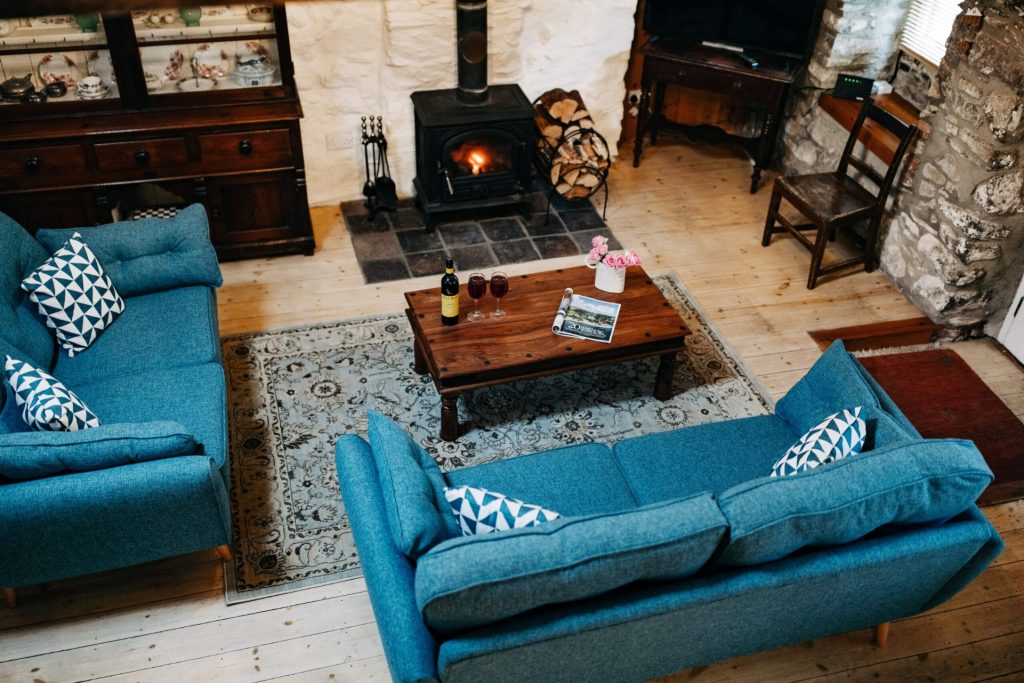 The Old Grove Bakery St Davids Living Room