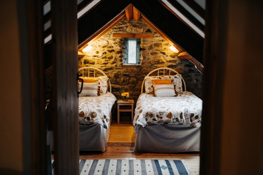 The Old Grove Bakery St Davids Twin Bedroom 2