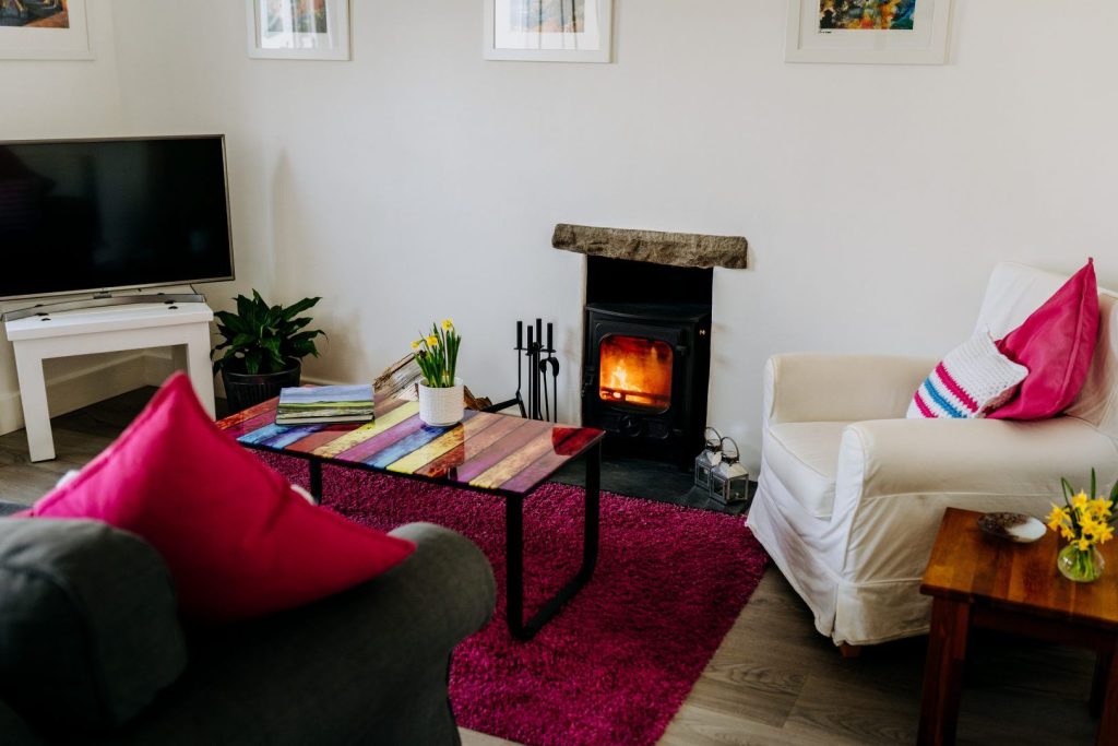 The Retreat St Davids Living Room