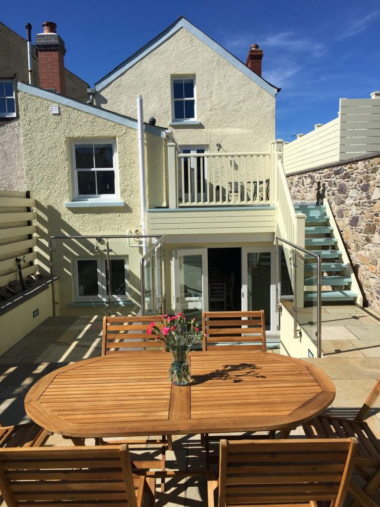 The Villa St Davids Patio