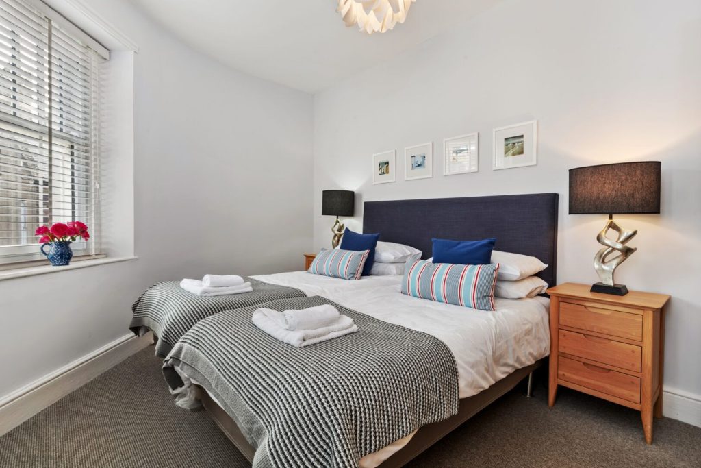 Ty Banc St Davids Twin Bedroom 2