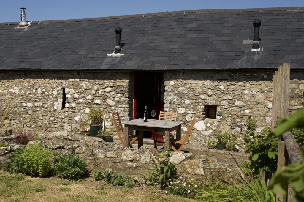 Ty Beudy St Davids Patio 2