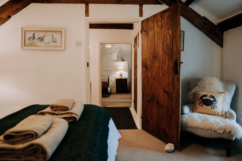 Ty Ganol St Davids Master Bedroom 3