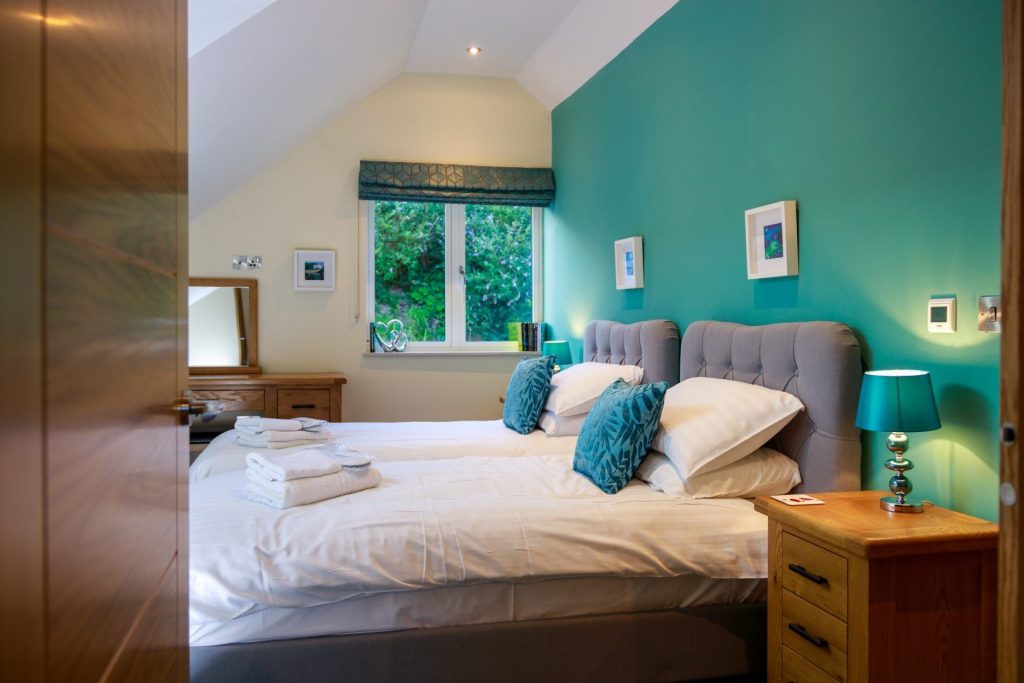 St Harmon Solva Twin Bedroom
