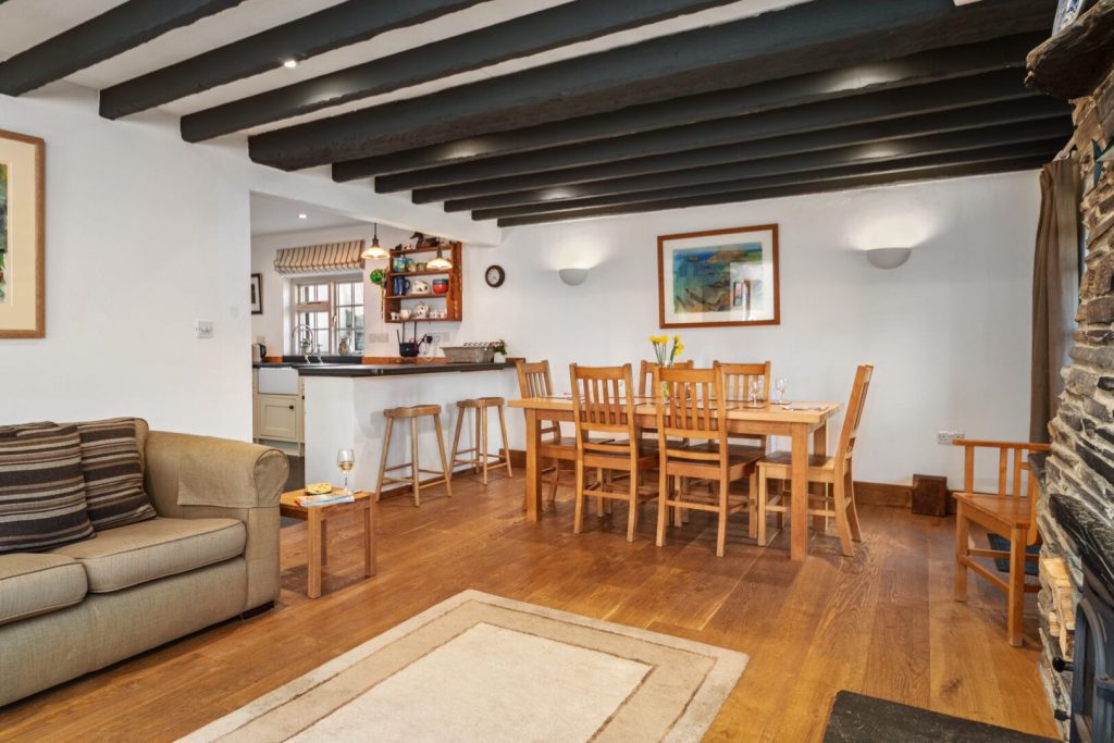 The Villa Abereiddy Lounge Area 2