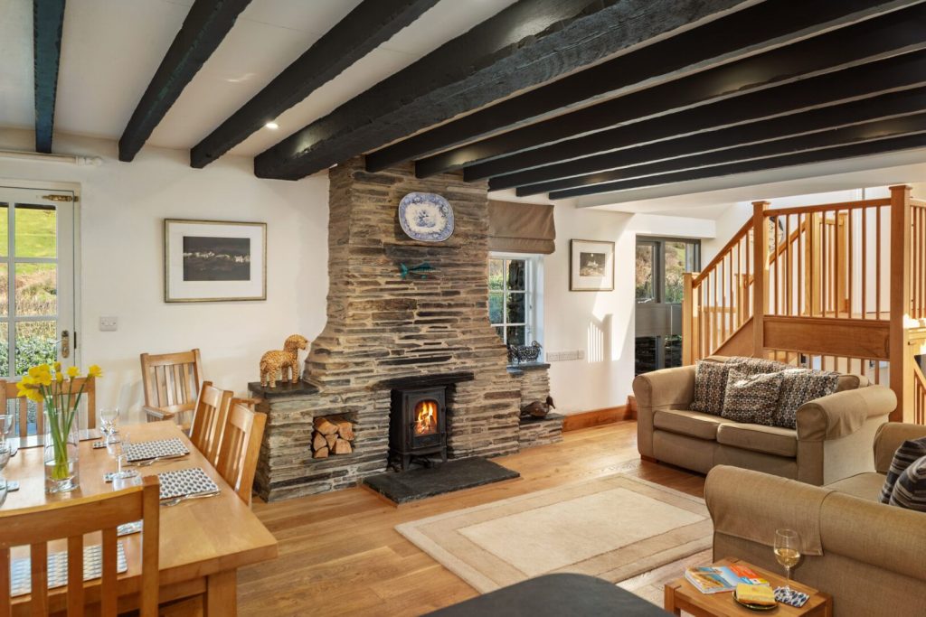 The Villa Abereiddy Lounge Area 3