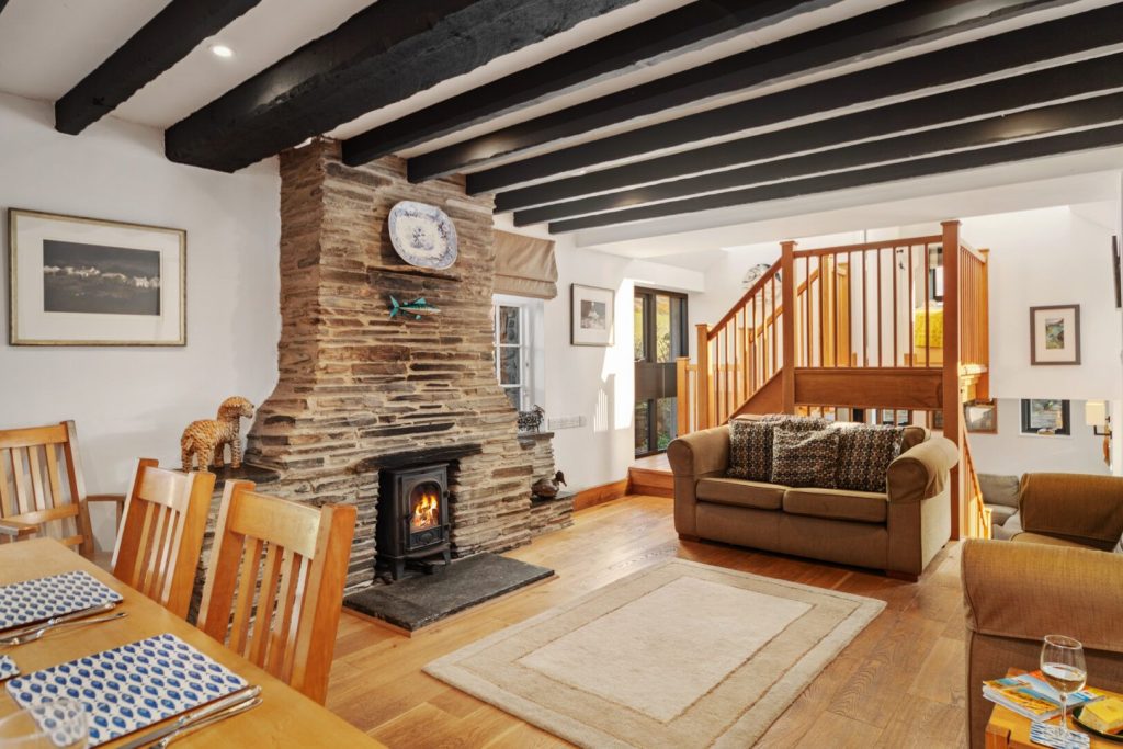 The Villa Abereiddy Lounge Area