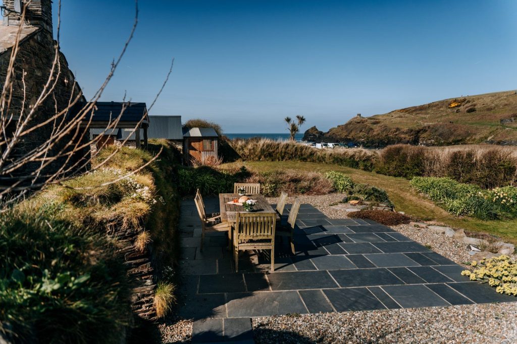 The Villa Abereiddy Patio