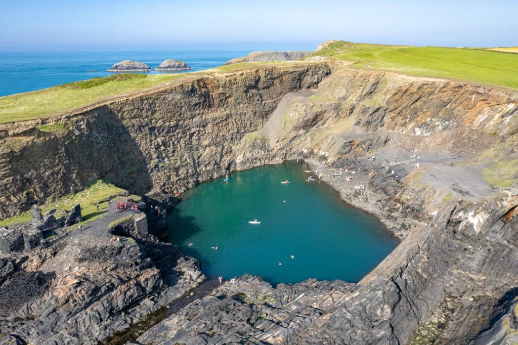 Blue Lagoon Abereiddy