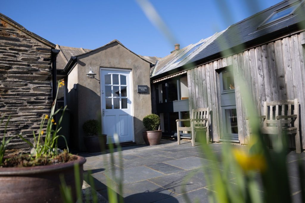 The Villa Abereiddy Entrance
