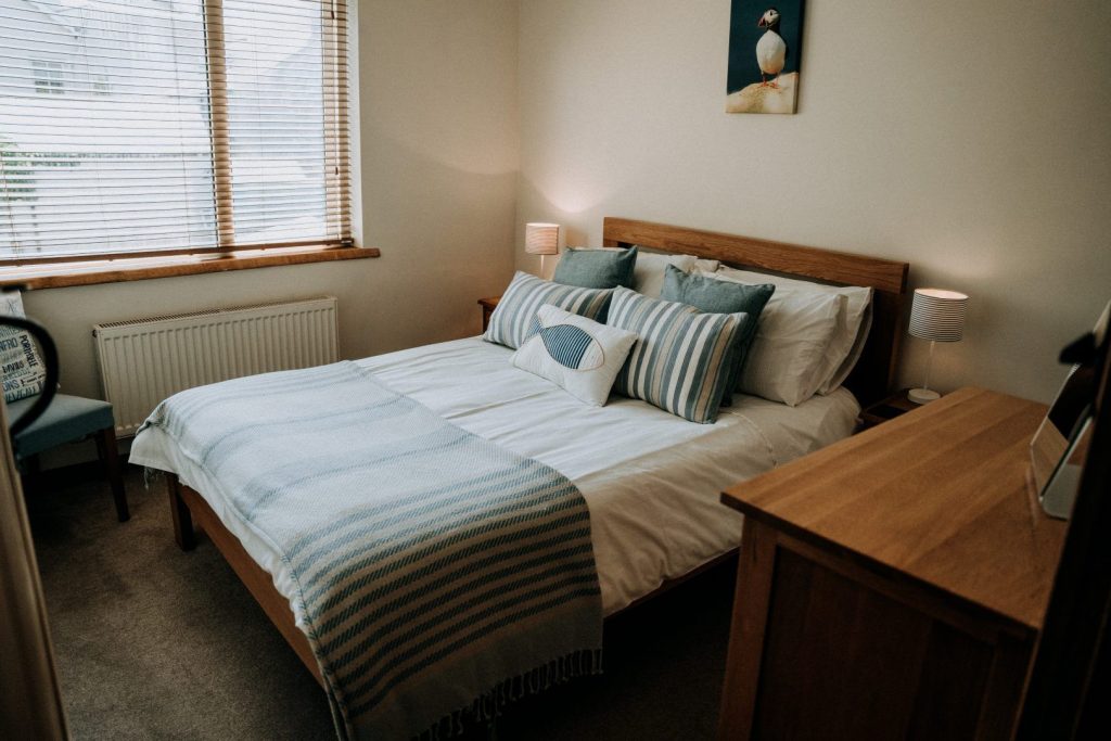 Ty Morlo St Davids Double Bedroom