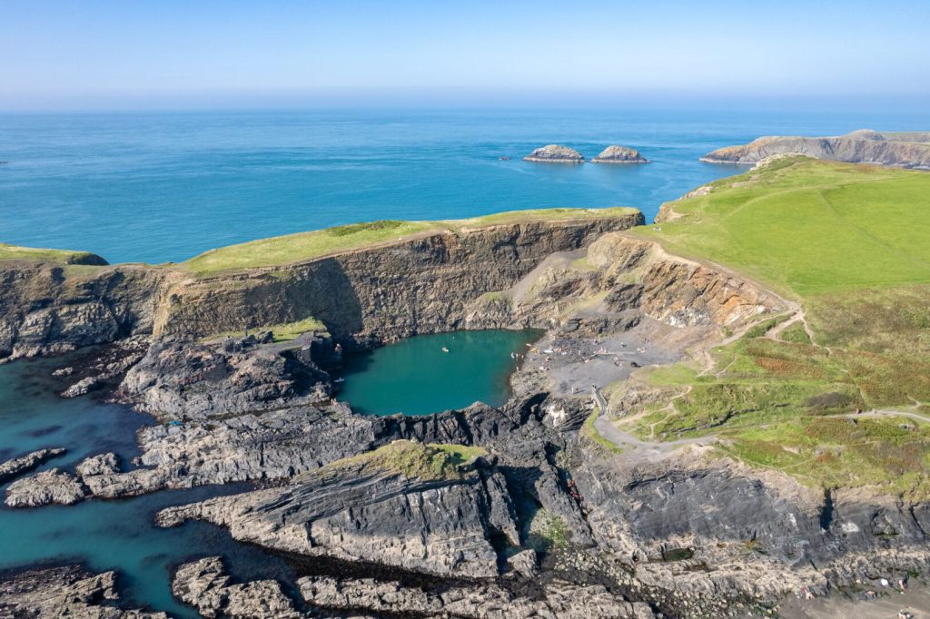 Blue Lagoon Abereiddy