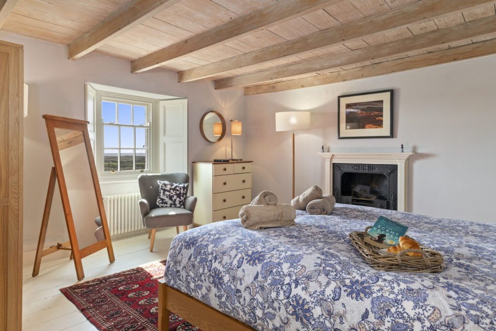 Wdig Farmhouse Near St Davids Double Room With Fireplace