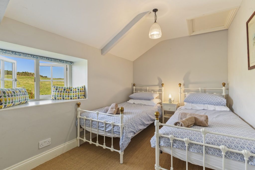 Wdig Farmhouse Near St Davids Twin Room 2