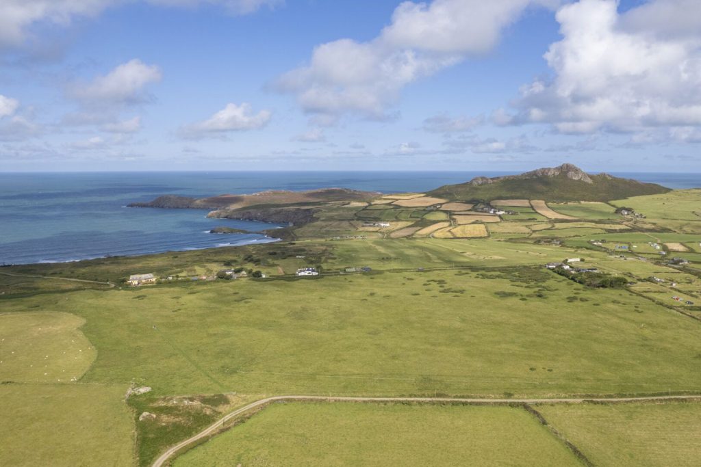 Wdig Cottage Near St Davids Aerial View 